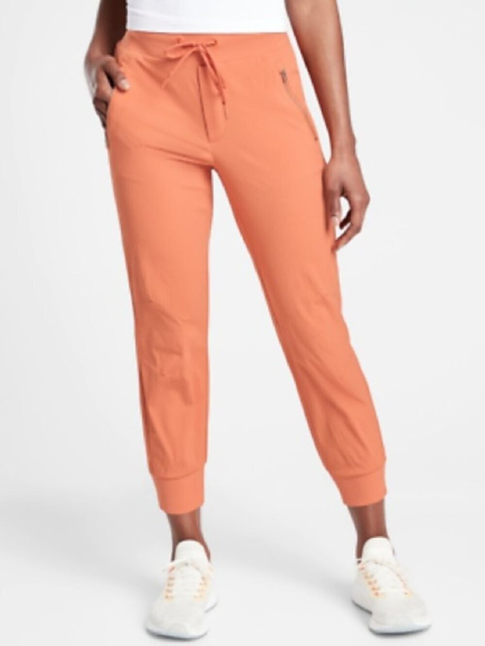 Athleta Trekkie North Crop 23” Jogger Pants Size 12 Hiking Outdoor